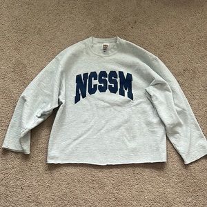 Gray vintage crewneck